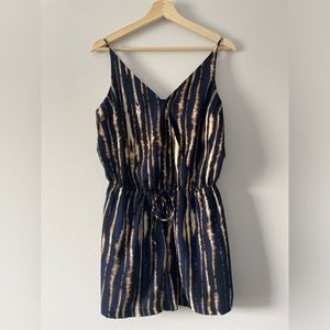 Forever 21 Navy Romper ~ L